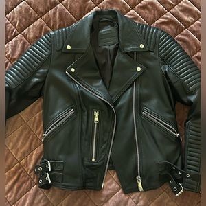 ALL SAINTS leather jacket Size 6